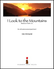 I Lift My Eyes to the Mountains SA choral sheet music cover Thumbnail